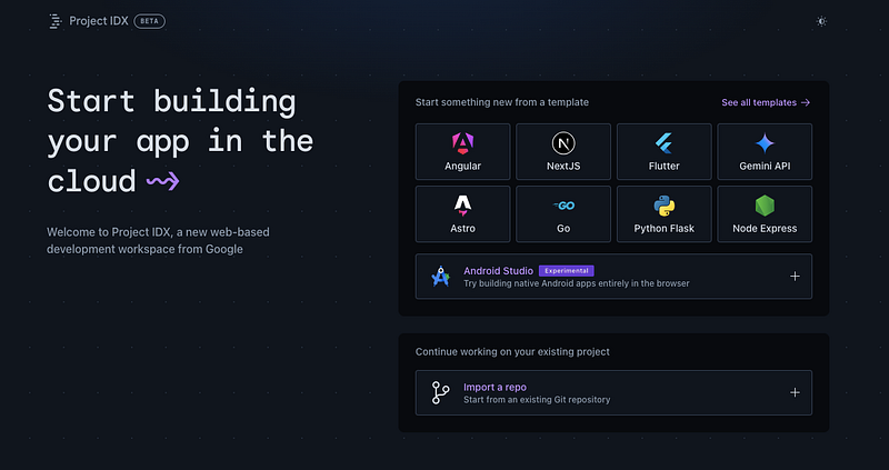 Goodbye VS Code? 🤯 Google’s Project IDX Changes the Game!