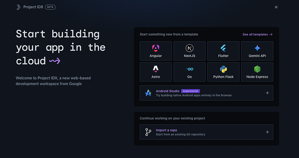Goodbye VS Code? 🤯 Google’s Project IDX Changes the Game!